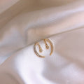 Zircon Moon Earrings Xingyue