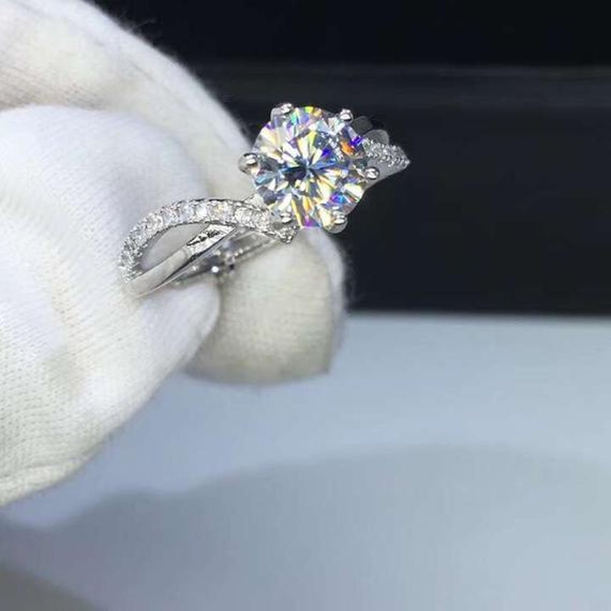Zircon Ring Engagement