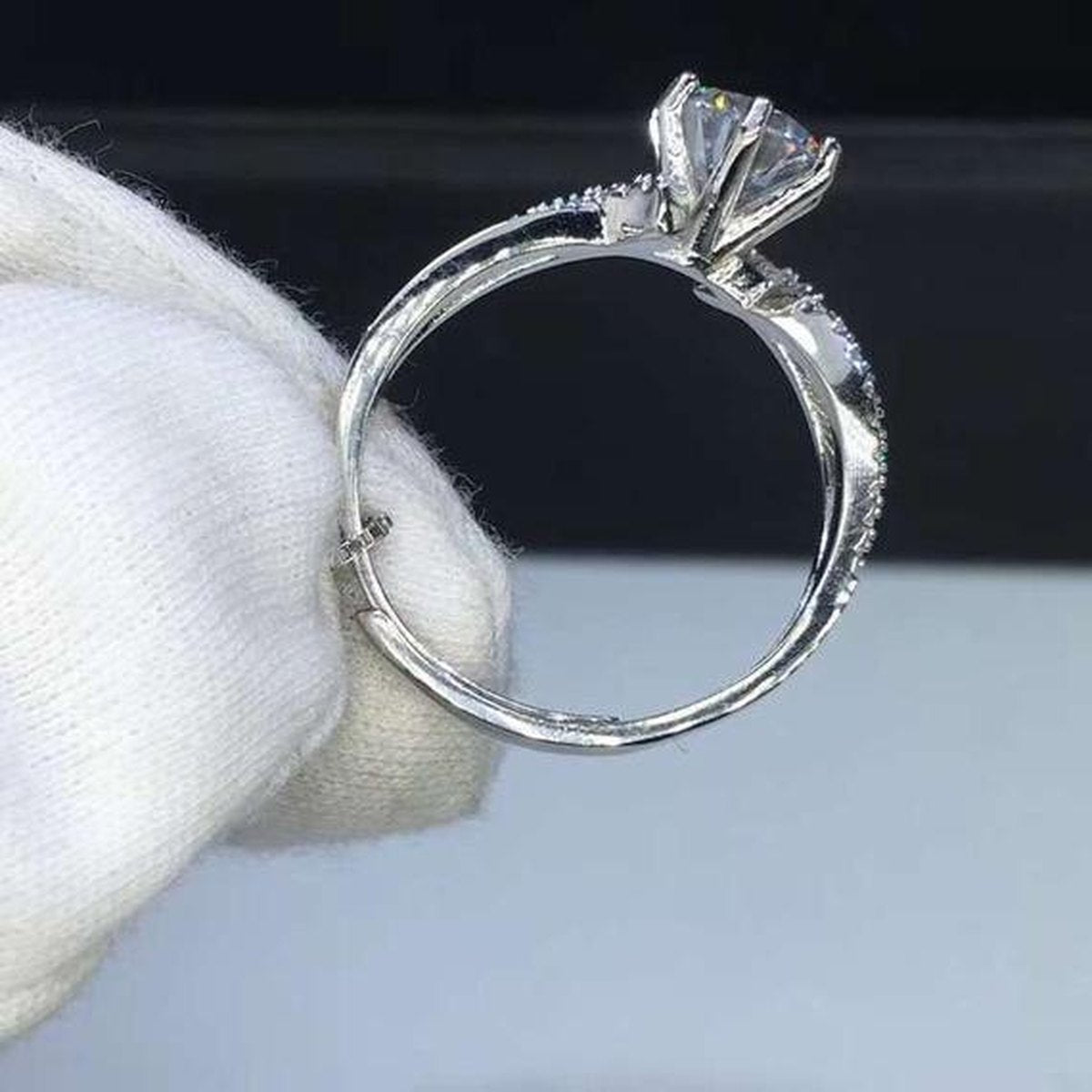 Zircon Ring Engagement