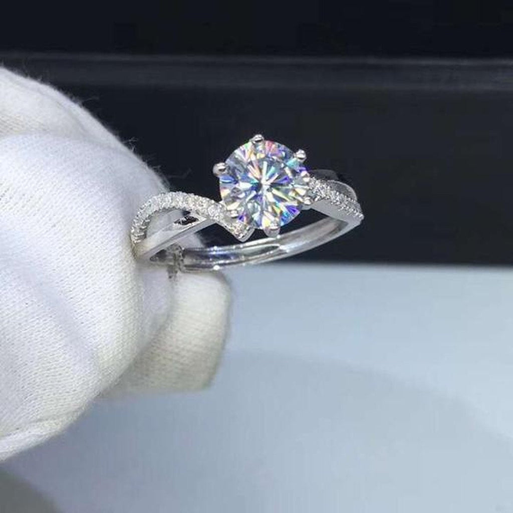Zircon Ring Engagement