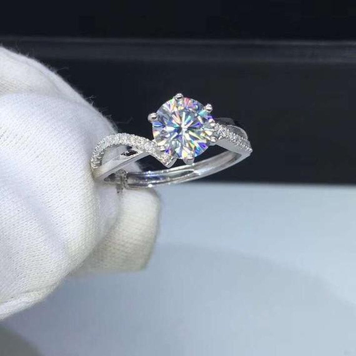Zircon Ring Engagement