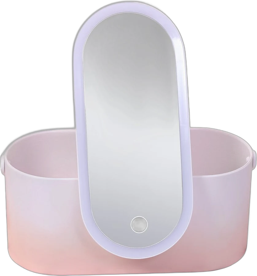 LED Mirror Makeup Case